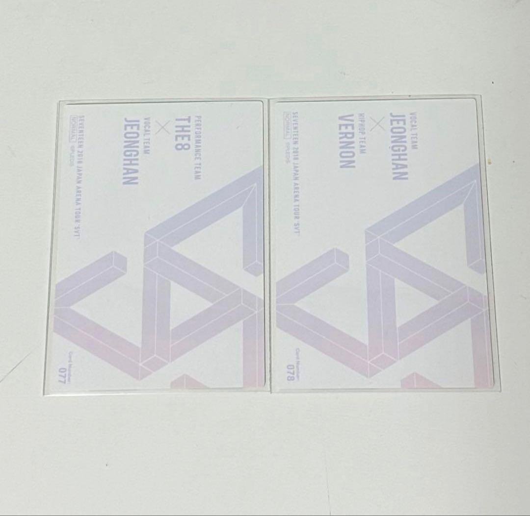 SEVENTEEN 2018 ARENA TOUR SVT ユニット トレカ - メルカリ