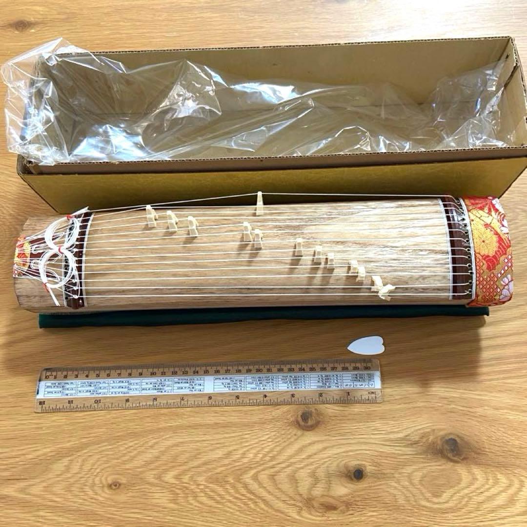 ミニお琴　全長42cm 琴　箏 和楽器 十三弦