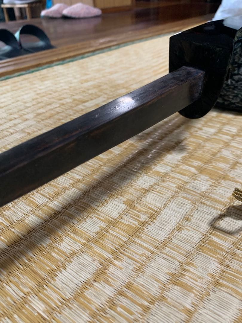 画像追加＆価格大幅調整！！昭和中期頃八重山黒木真壁型三線 古典音楽