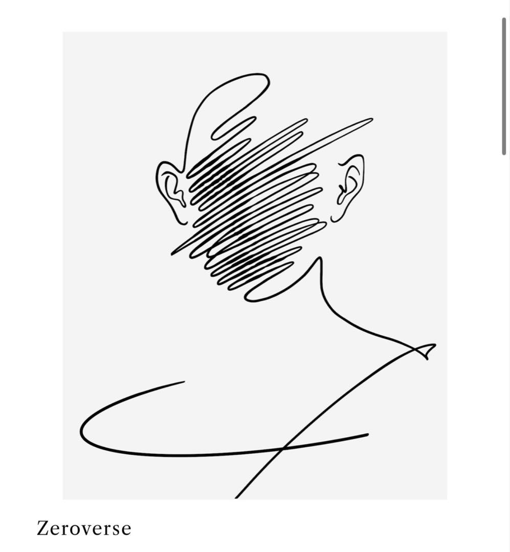 aicon works シルクスクリーン 版画 Zeroverse