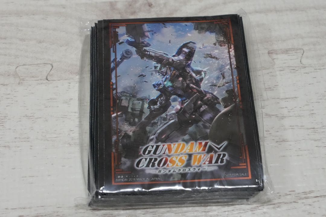 新品未開封　ガンダムクロスウォー　スリーブ　ガンダムエクシア　40枚