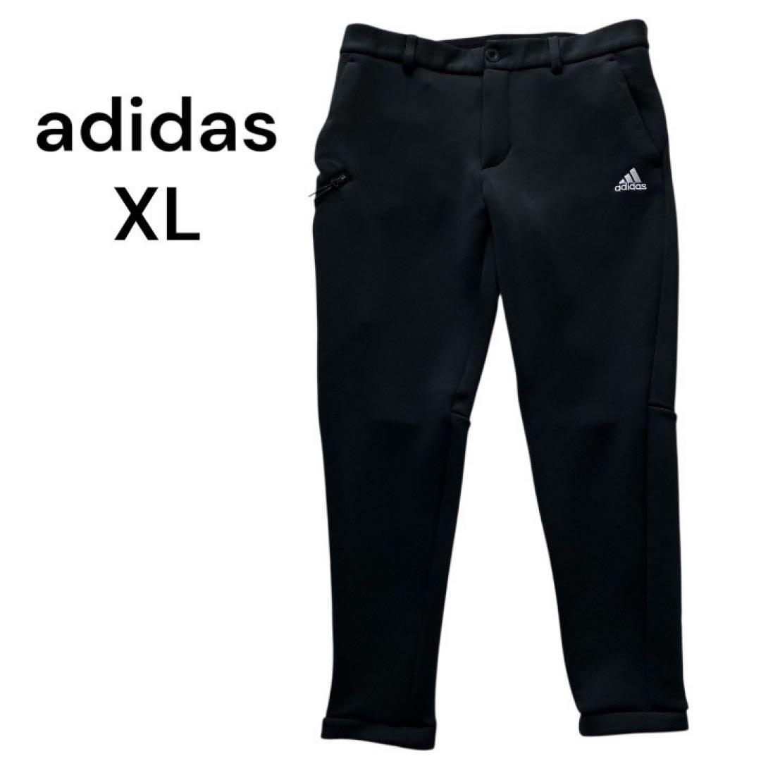 美品✨アディダスゴルフウェア ジョガーパンツ ダンボールニット ブラック 85