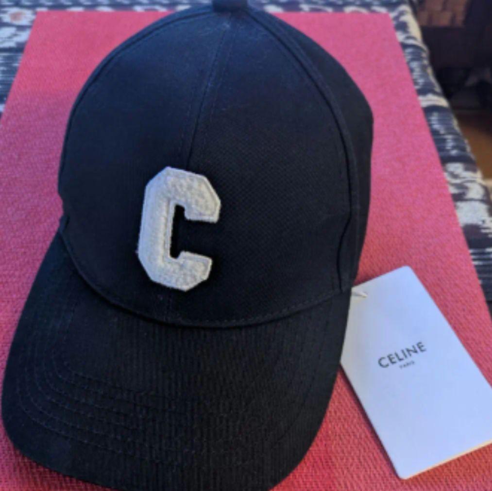 【美品送料無料】CELINEキャップ　Freeesize 楽天市場】CELINE セリーヌ Logo Baseball Cap ベースボールキャップ