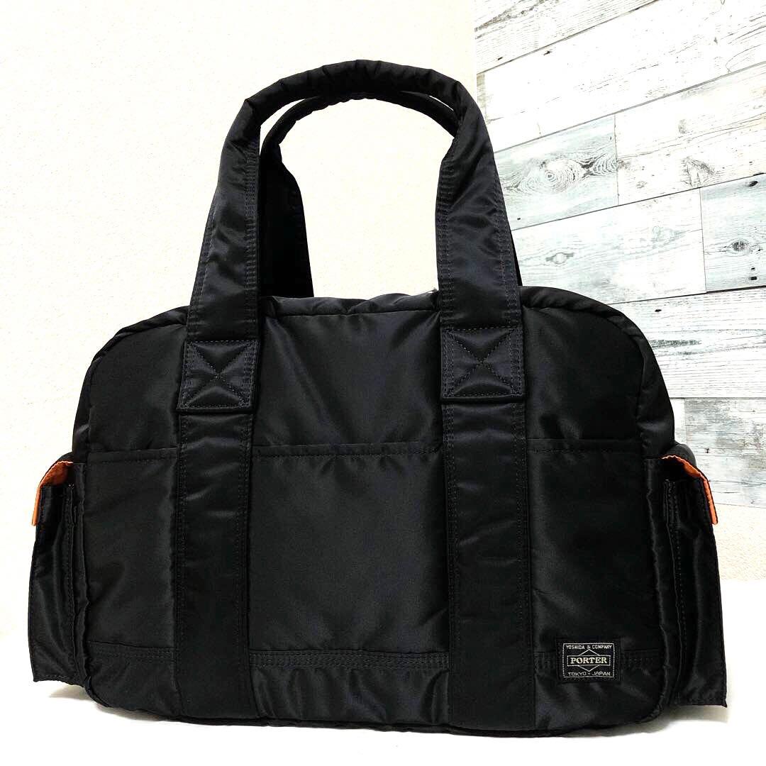新品同様✨現行タグ ポータータンカー ボストンバッグ ダッフル 吉田カバン 黒