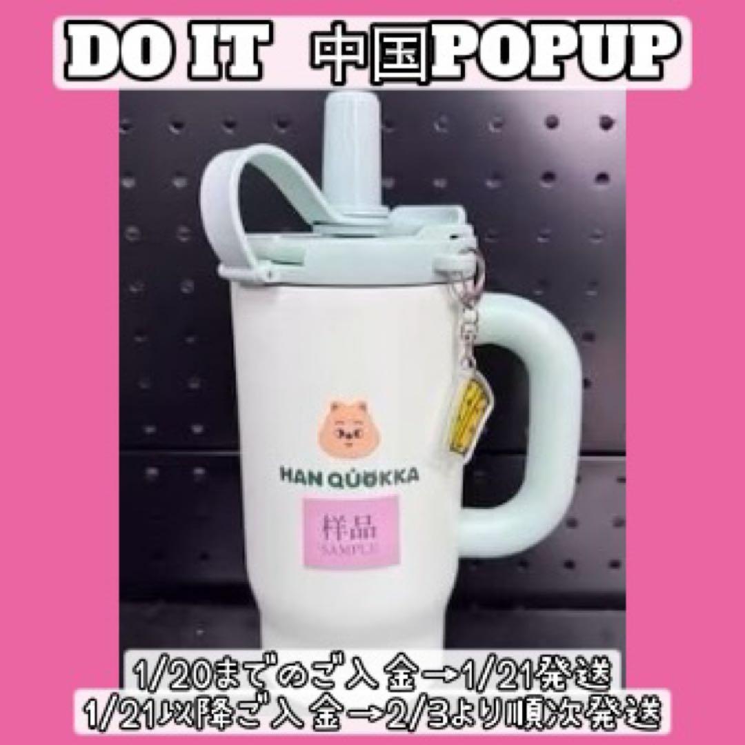 straykids 中国　POPUP SKZOOタンブラー　ハン　ハンクオッカ