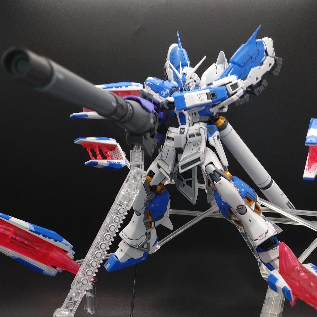 RG hi-νガンダム ハイニューガンダム ハイメガ 【全塗装完成品】