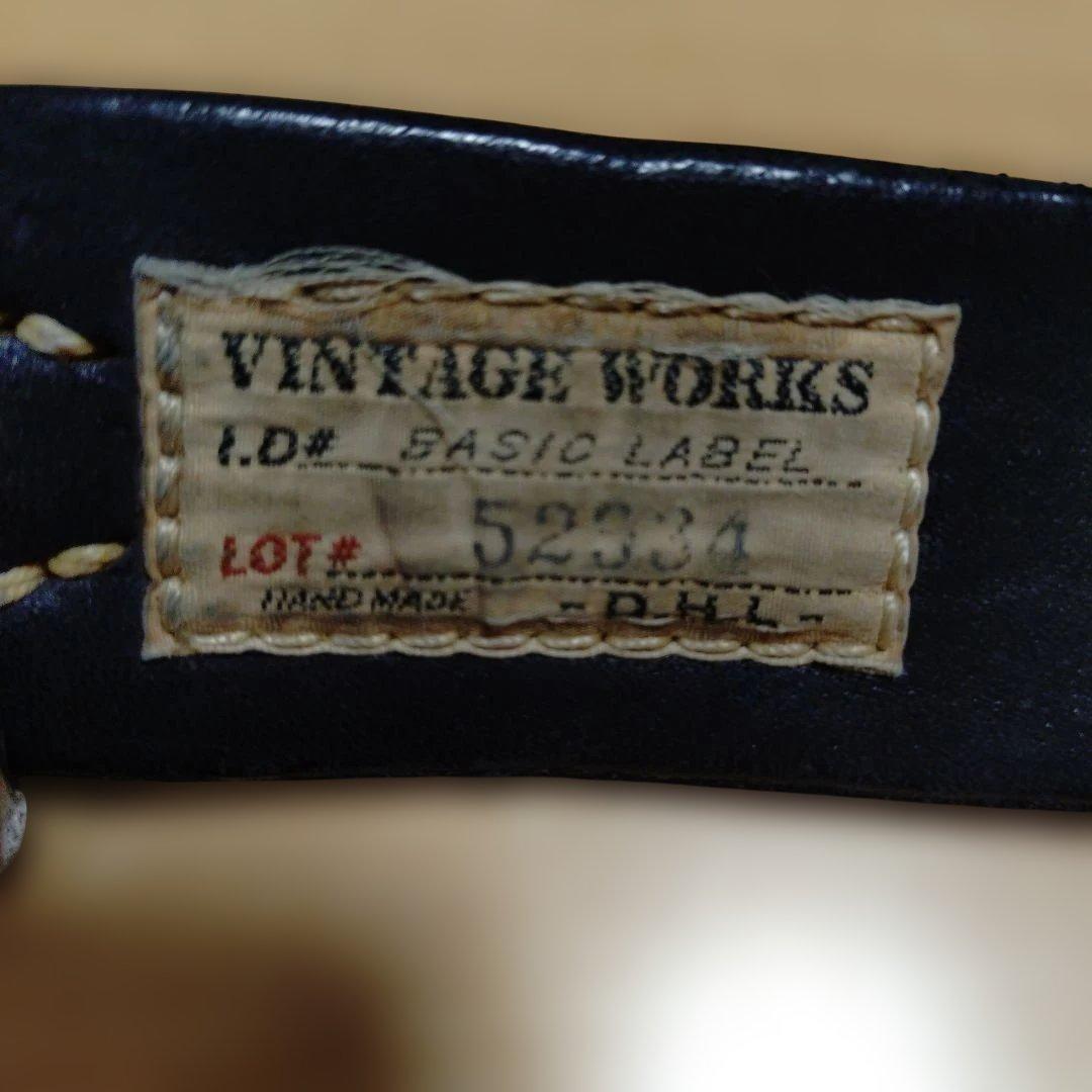 希少品 ヴィンテージ VINTAGE WORKS レザーベルト