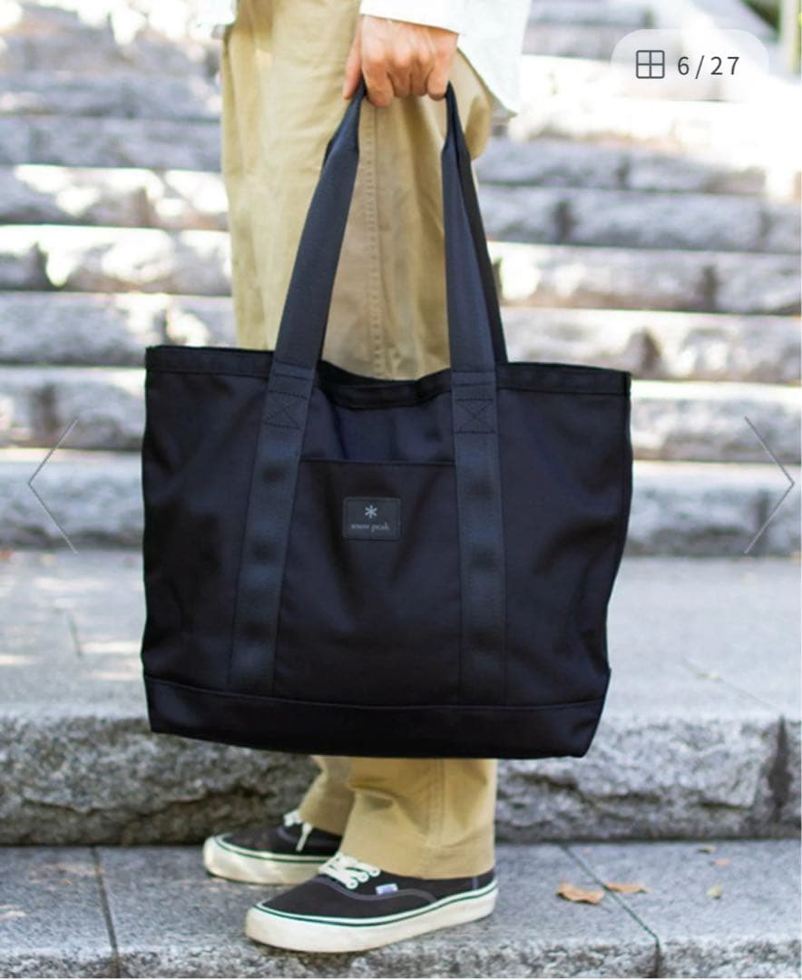  peak Noasobi Explorer トートバック黒