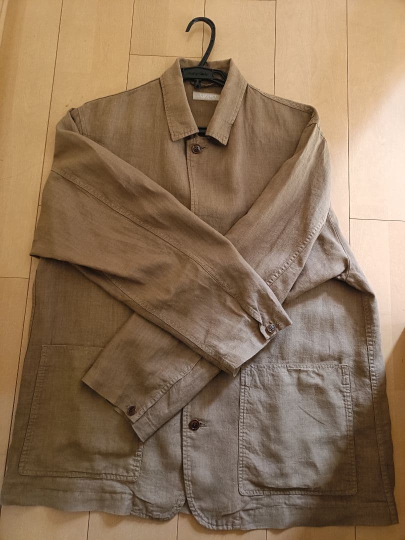 CONFECT オーバーダイリネンワークジャケット（クリーニング済み）