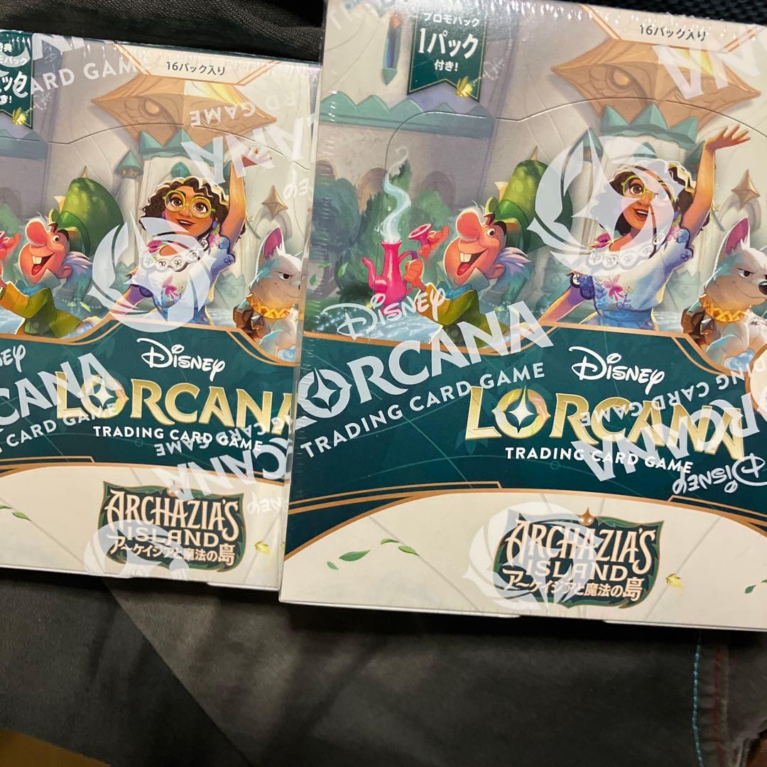 Disney ロルカナ　アーケイジアと魔法の島 トレーディングカード 2box ブースターパック | ARCHAZIAS ISLAND アーケイジアと