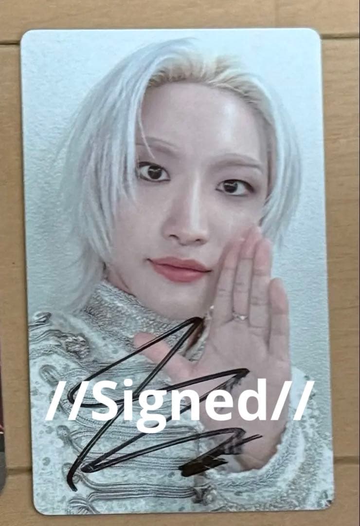ateez ソンファ 直筆サイン トレカ