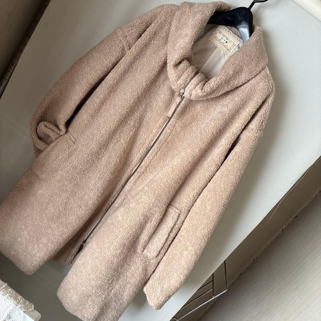 《新品》ドラッグストアーズ　fu-ai ルーズタートルハーフコート