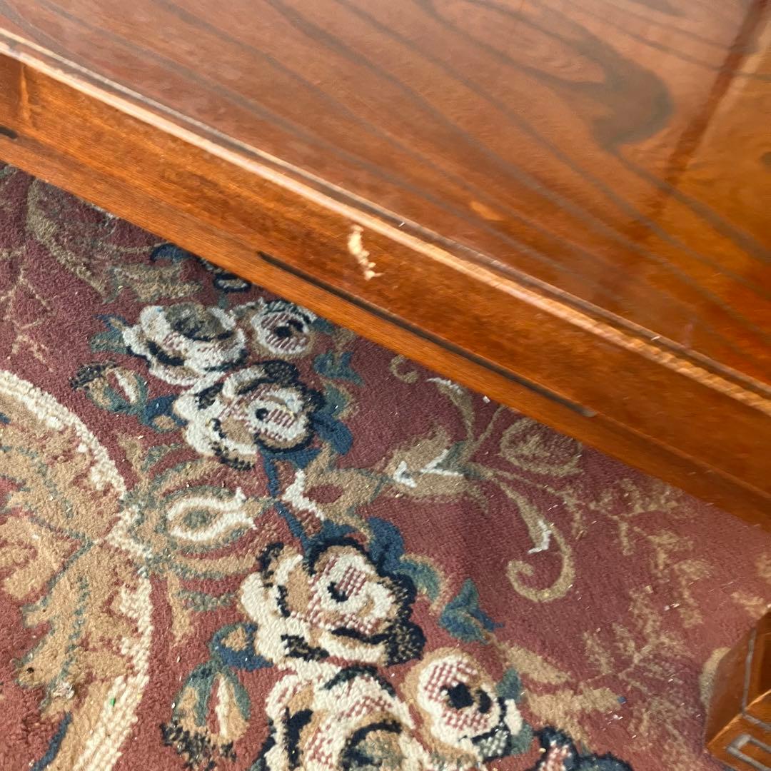 昭和レトロ 古家具 木製テーブル 大型座卓 センターテーブル ロー