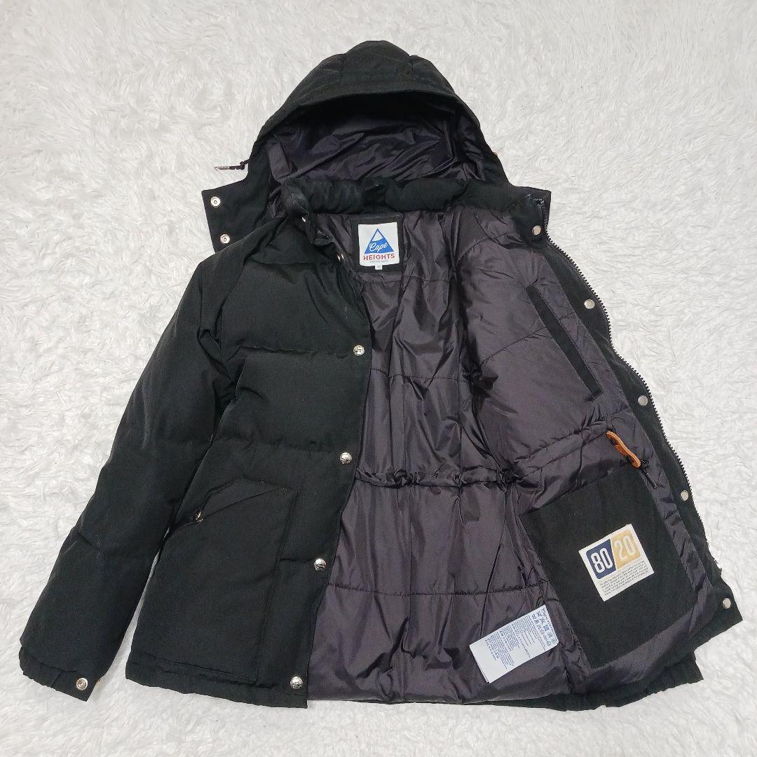 ✨美品✨ケープハイツ　サミット　ダウンジャケット　ブラック　XS