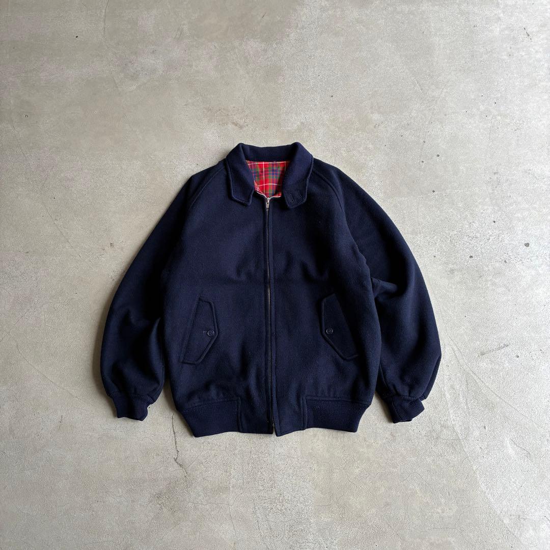 80s-90s VINTAGE ハリントン ウール スウィングトップ M/L