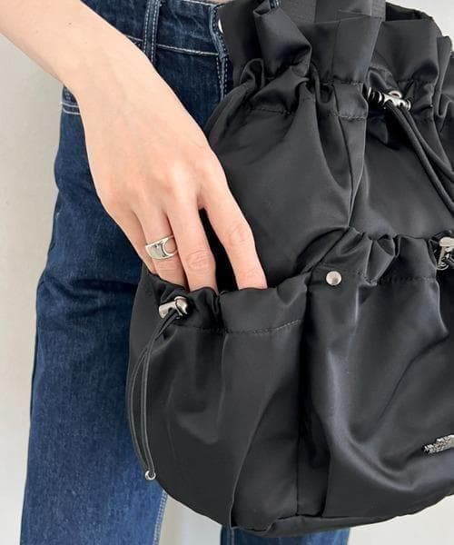 韓国限定】ノースフェイス ホワイトレーベル ブラック ボニーパック M