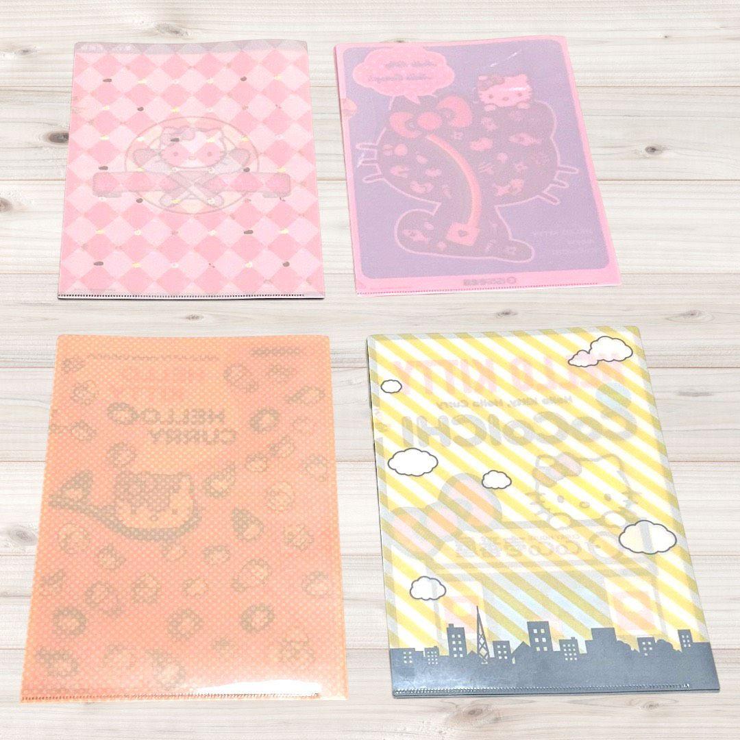 ハローキティ クリアファイル まとめ売り レトロ サンリオ CoCo壱番屋