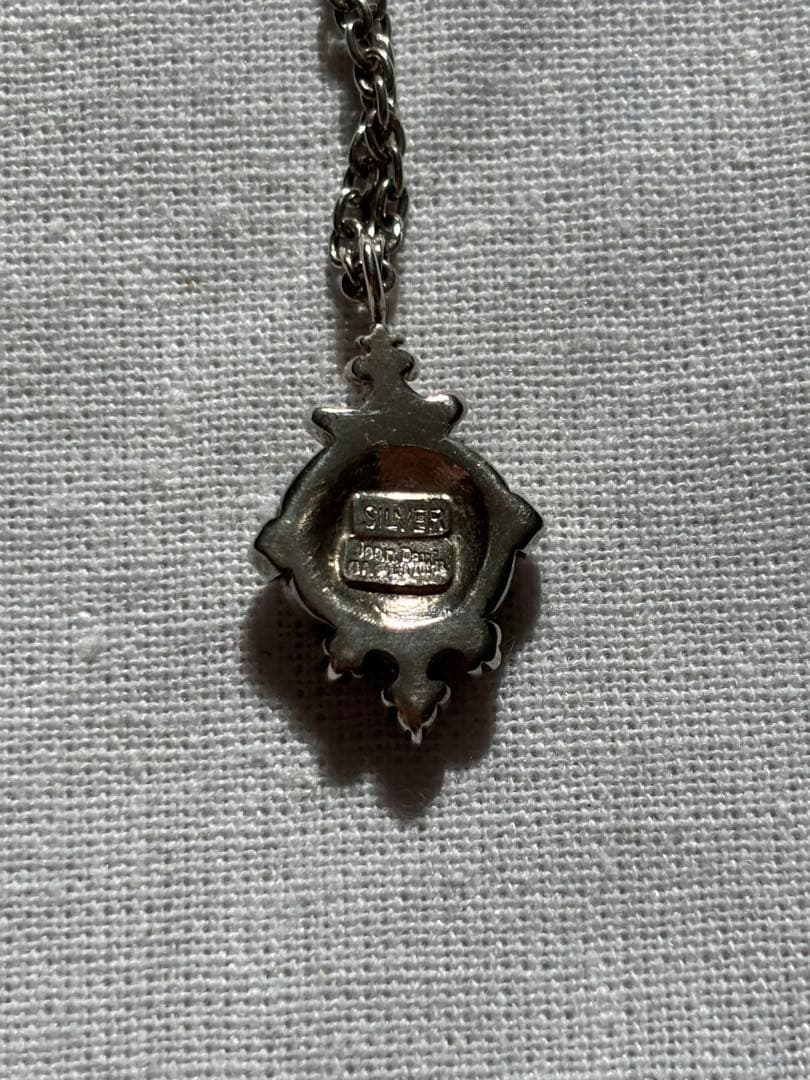 希少 jean paul gaultier ロゴネックレス シルバー925