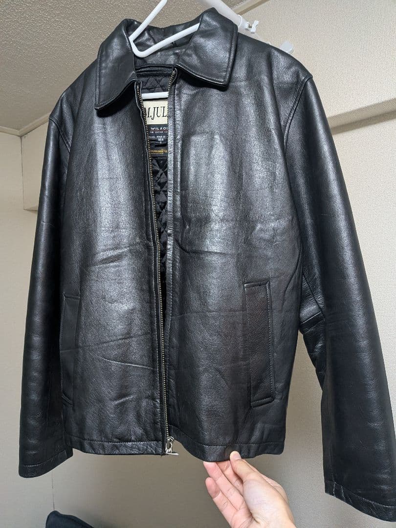 M.JULIAN ブラックレザージャケット