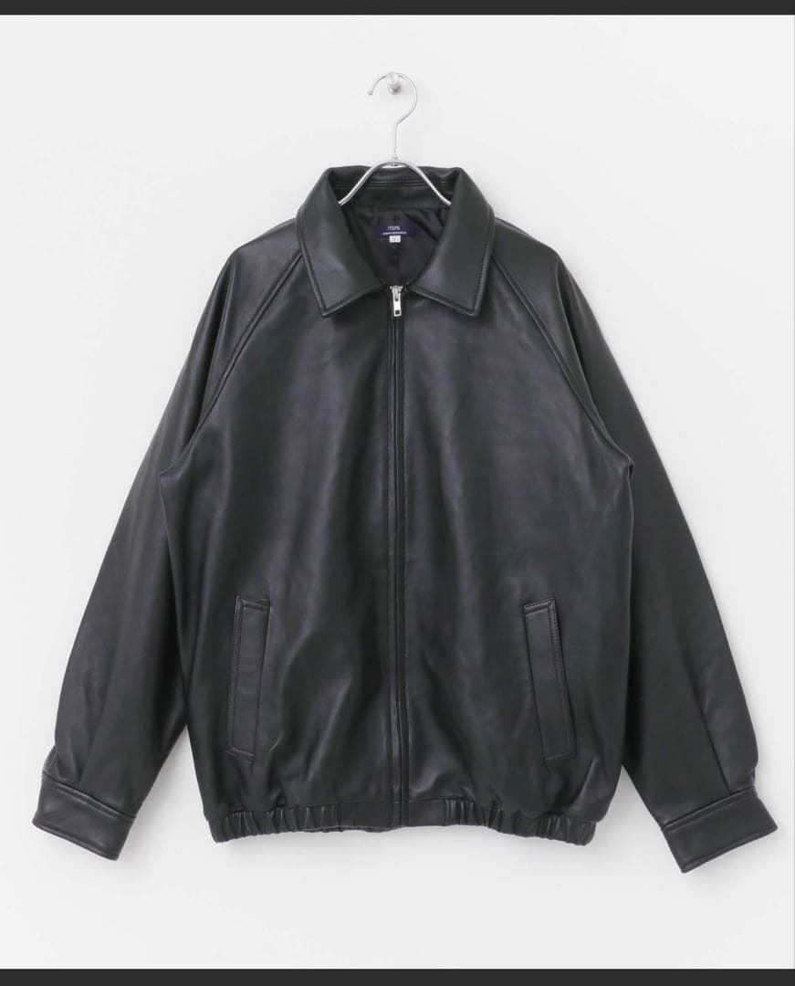 ラムレザー ZIP UP ジャケット／アイテムズ アーバンリサーチ