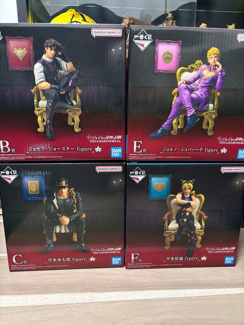 k*m様 JOJO WORLD 一番くじ フィギュア セット - メルカリ