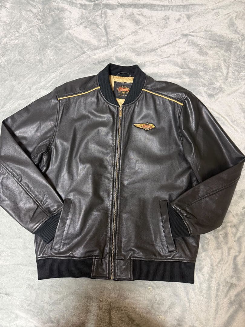 120周年限定品★Harley-Davidson レザージャケット L Harley Davidson（ハーレー・ダビッドソン） HARLEY DAVIDSON 120周年