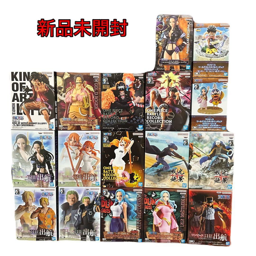 新品未開封 ONE PIECE ワンピース　フィギュア　まとめ売り　17体セット