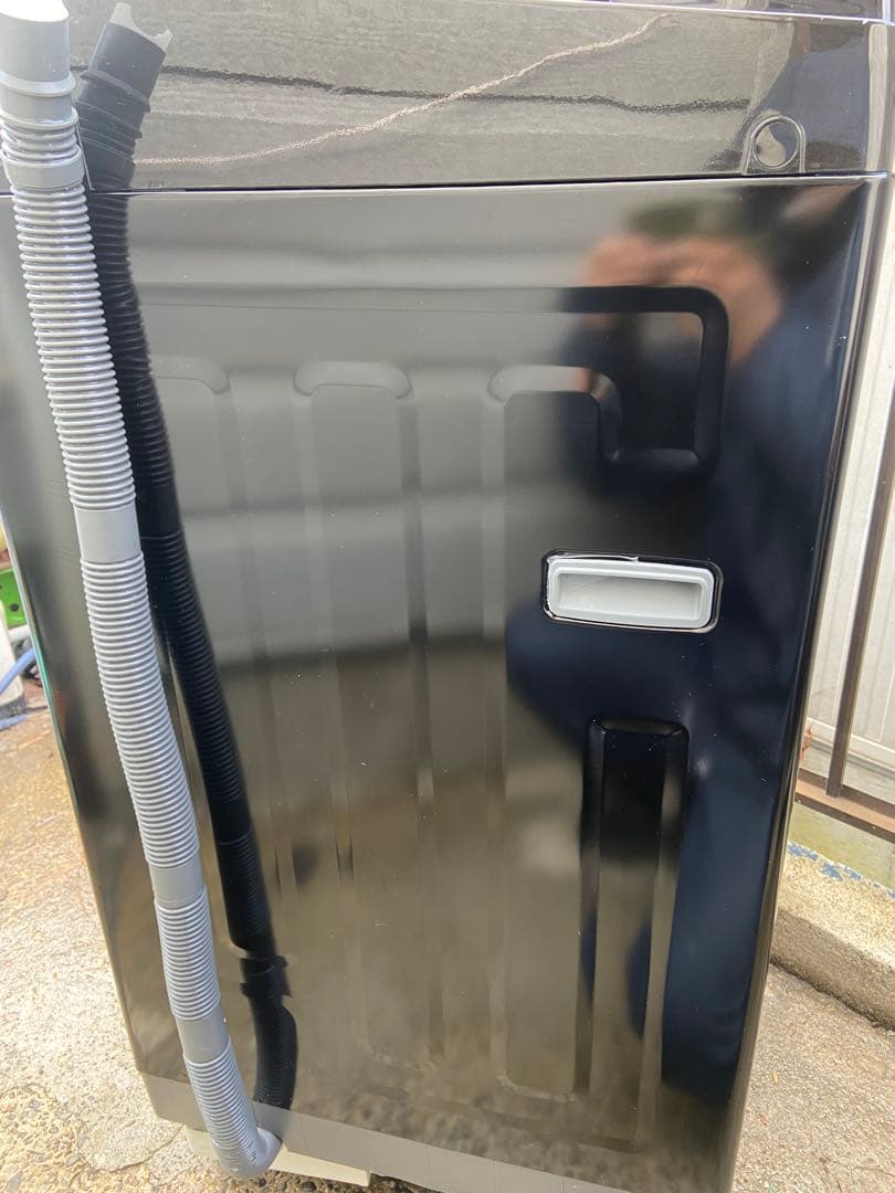 N135 ニトリ 2022年製 全自動洗濯機 6.0kg ブラック