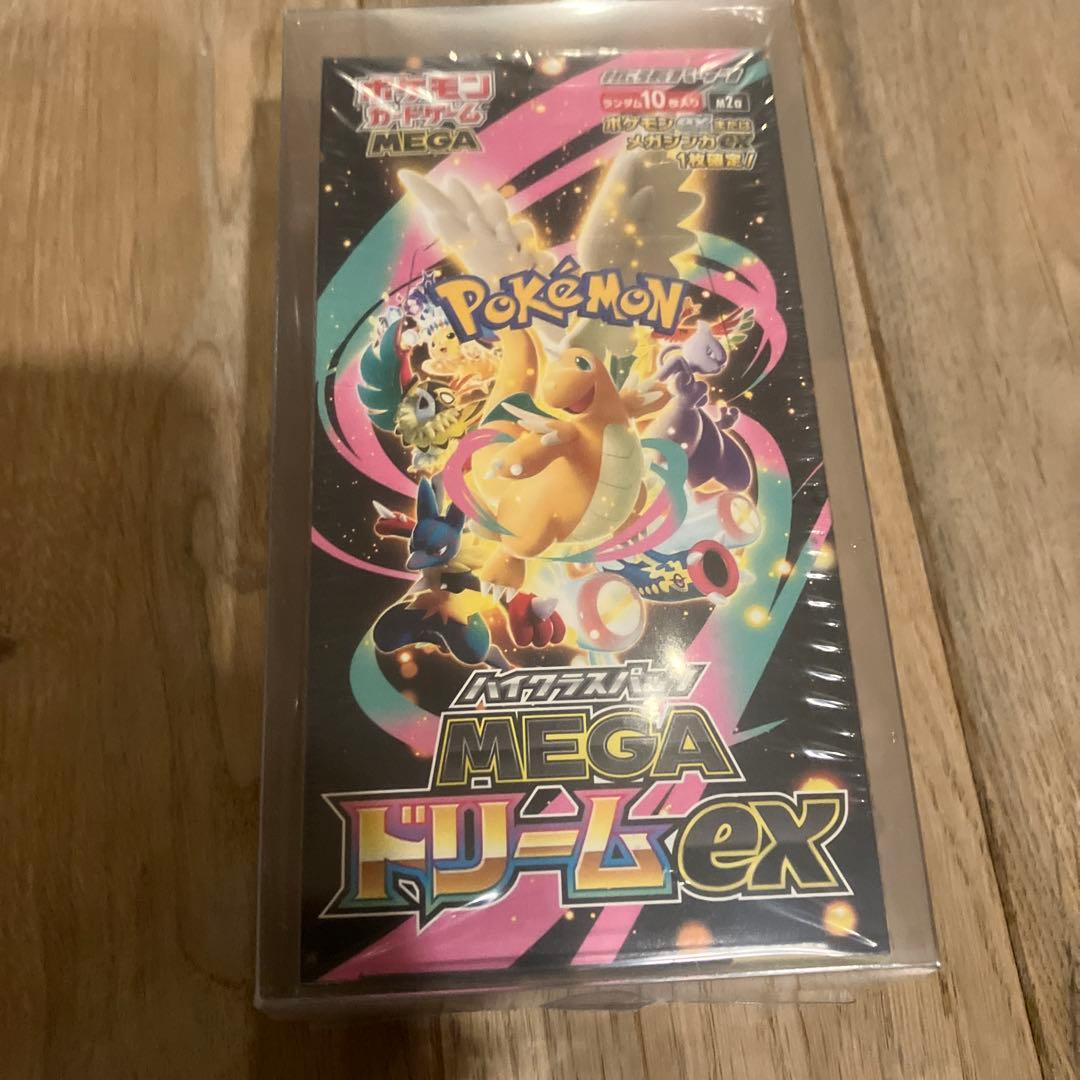 ポケモンカードゲームMEGAドリームex1BOX シュリンク付き