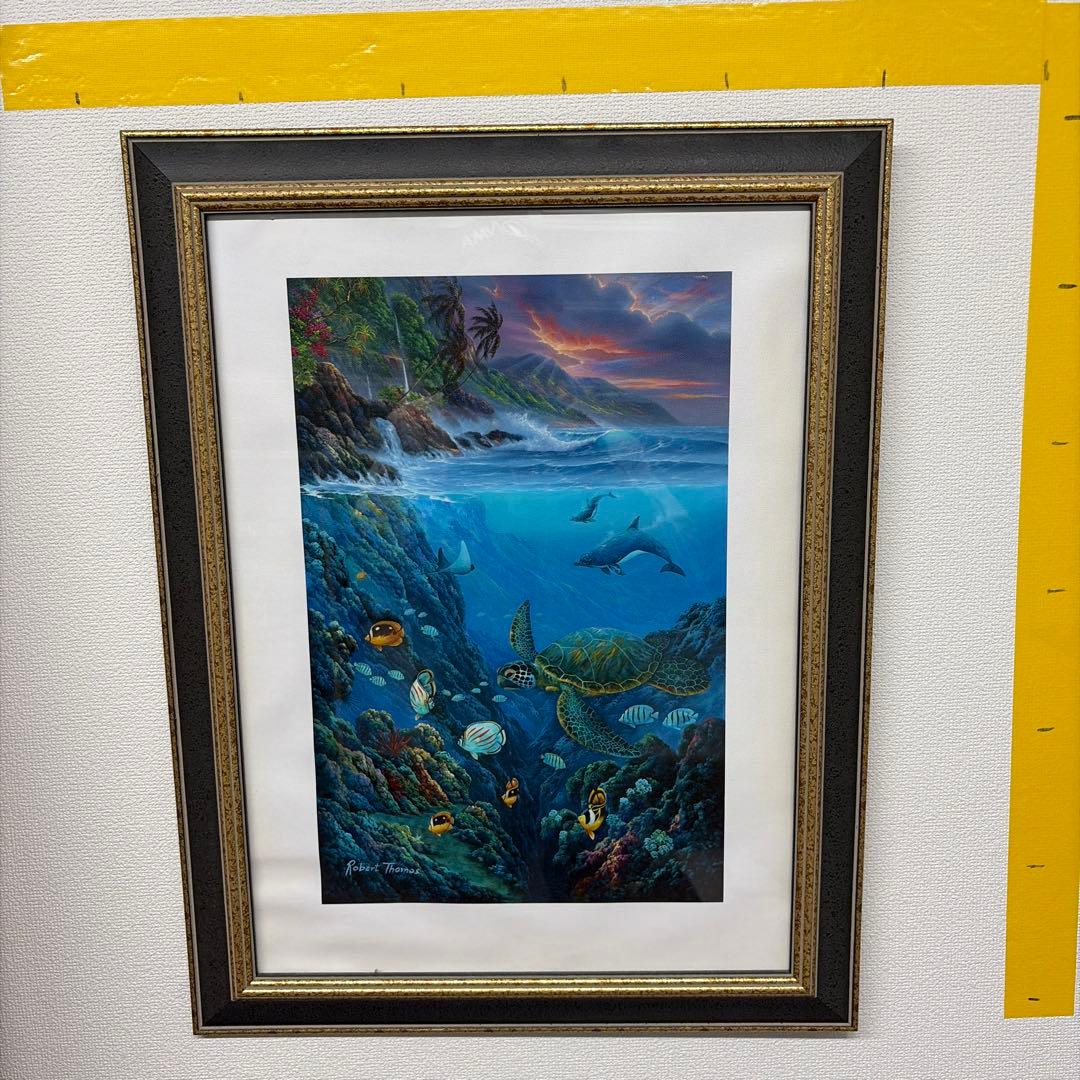 Robert Thomas 海洋風景 印刷作品
