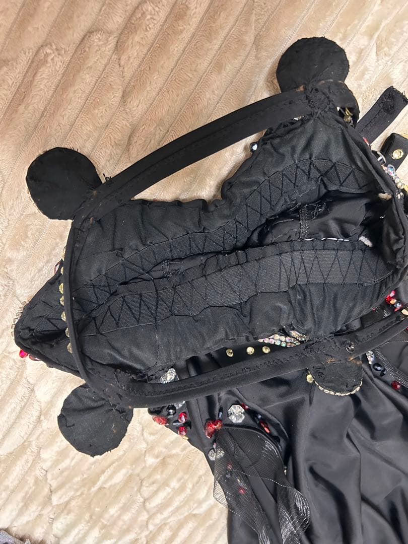 ベリーダンス セットアップ 黒 ビーズ装飾 - メルカリ