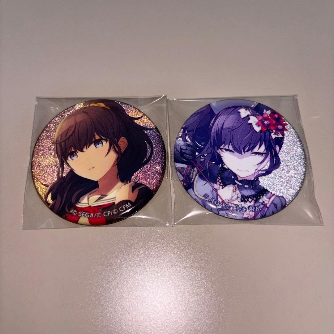 プロセカ グリッター缶バッジ グリ缶 21A 22A 朝比奈まふゆ - メルカリ