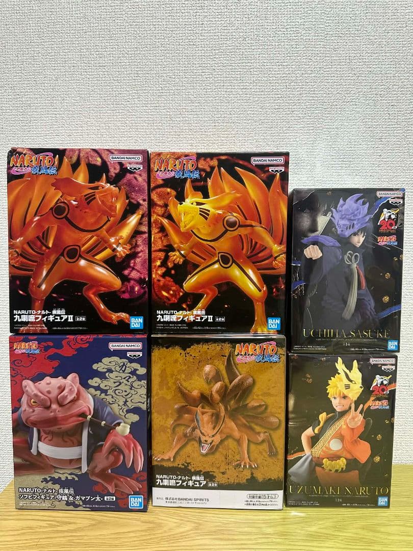 NARUTO アクションフィギュア 6体セット