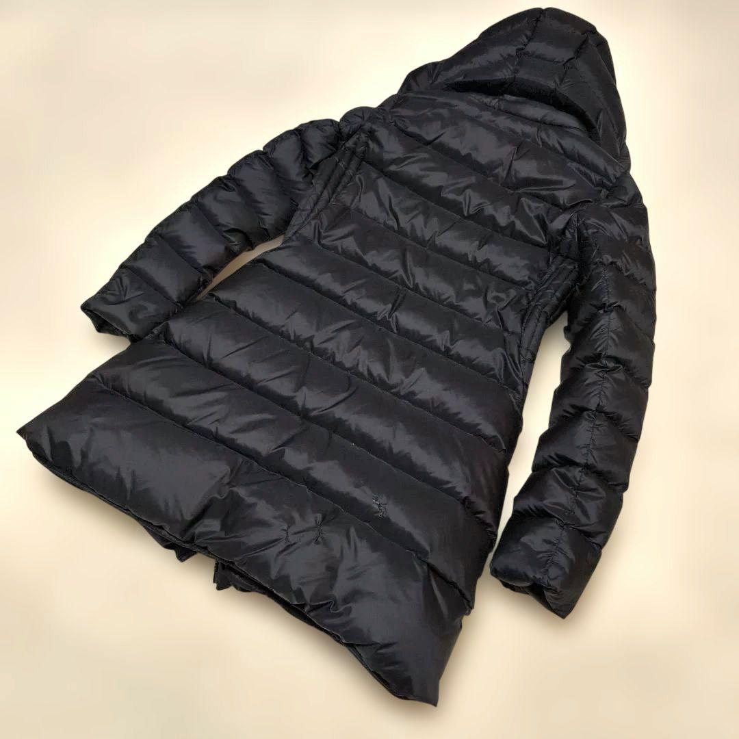 補修・リペア有り】TATRAS タトラス ポリテアマ ダウンコート 黒 02