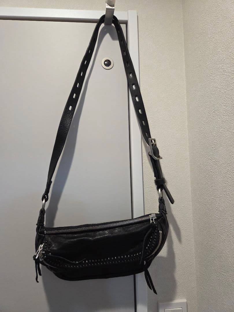 ケムリ ブラック ボディバッグ ケムリバッグ