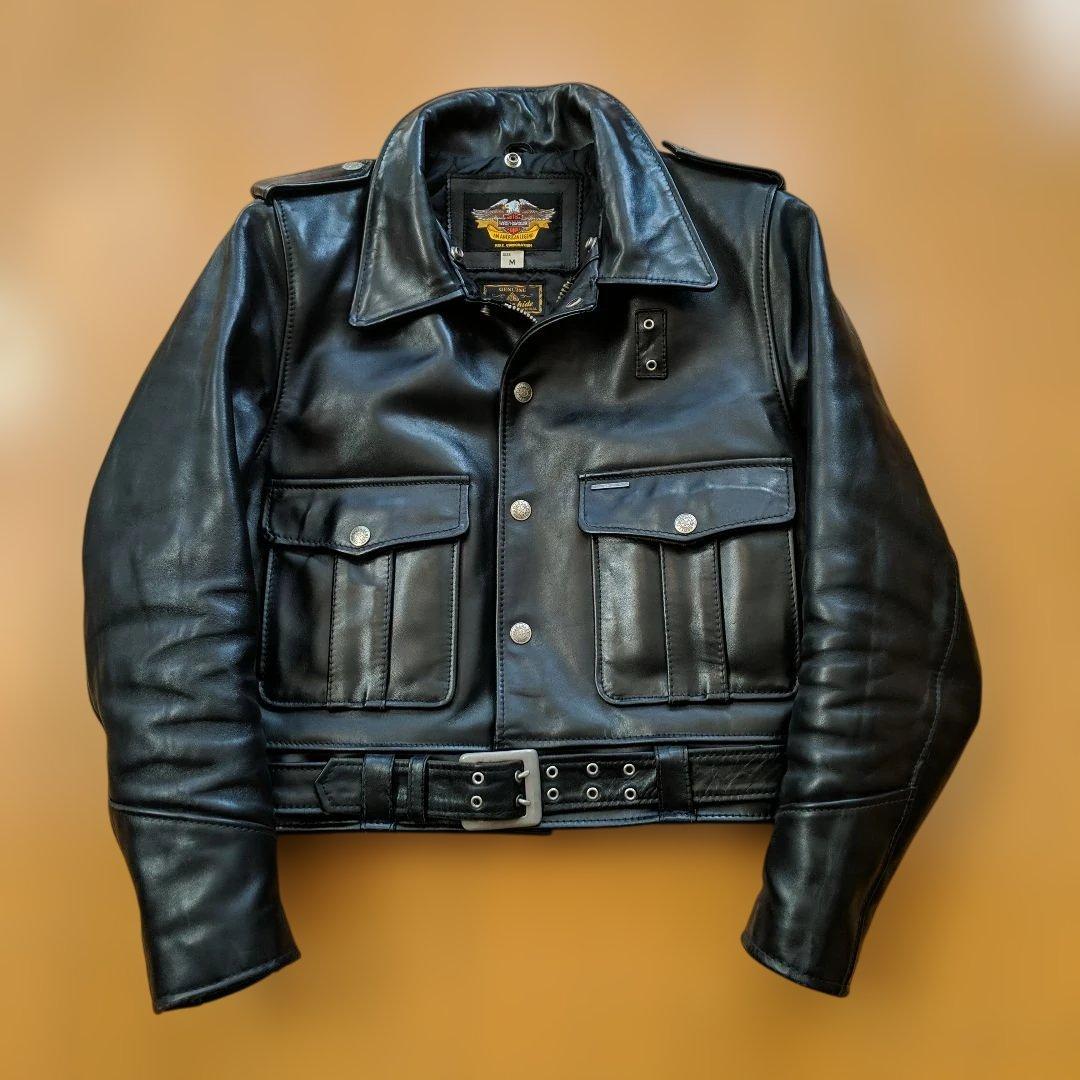 【馬皮★ ホースハイド】 本革 ポリスマンジャケット ハーレーダビッドソン M 楽天市場】【中古】HARLEY-DAVIDSON｜ハーレーダビットソン 40194