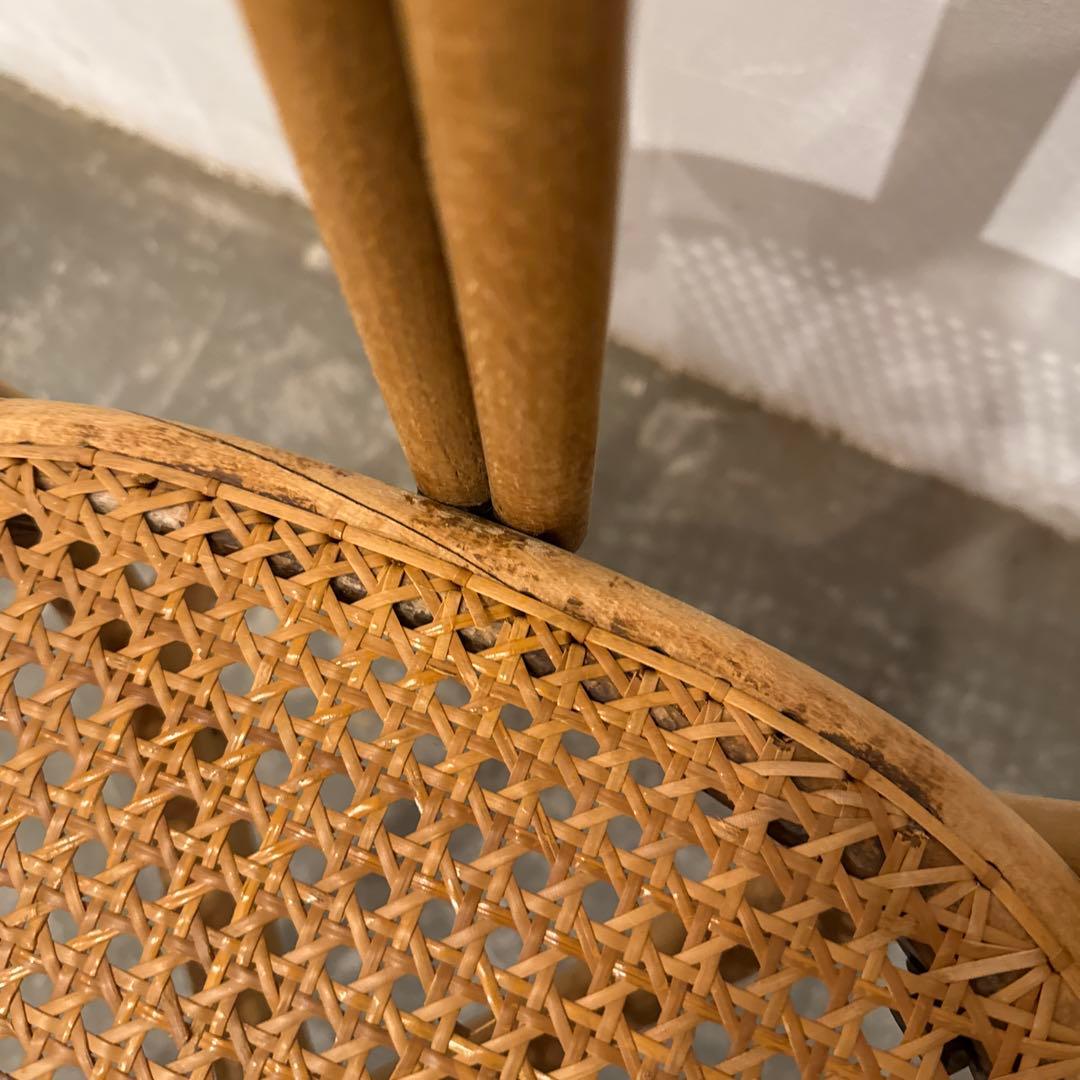 ヴィンテージ ダイニングチェア カフェチェア ラタンチェア 2 🍂