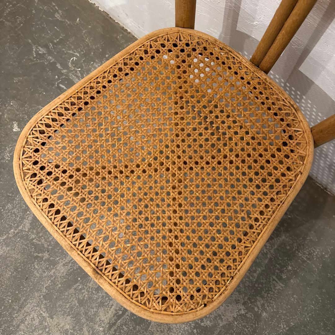 ヴィンテージ ダイニングチェア カフェチェア ラタンチェア 2 🍂