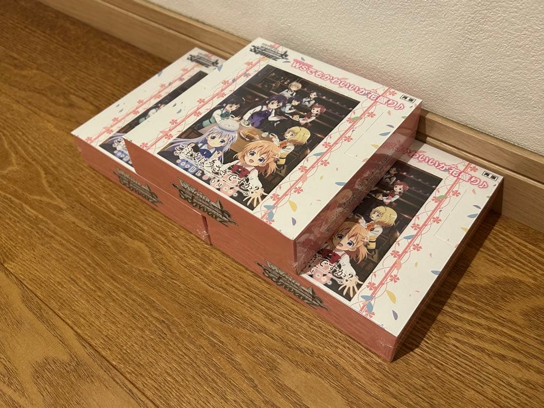 ヴァイス ご注文はうさぎですか？BLOOM 再販版 未開封シュリンク付き3box Amazon.co.jp: ヴァイスシュヴァルツ プレミアムブースター TVアニメ