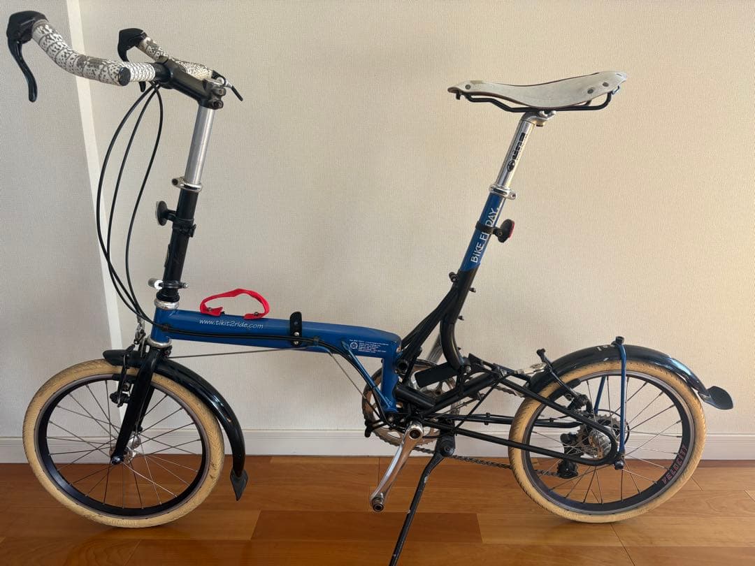 Bike Friday tikit 折りたたみ自転車 青