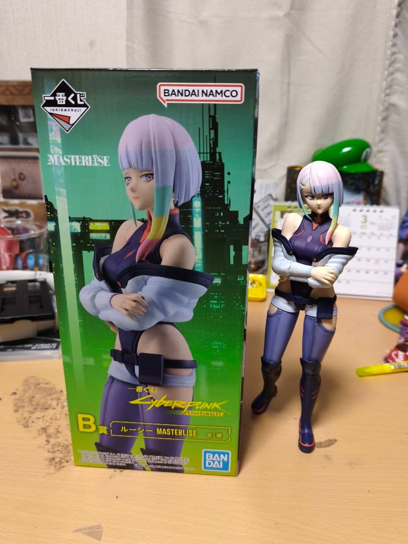 一番くじサイバーパンク B賞 ルーシーMASTERLISE フィギュア - メルカリ