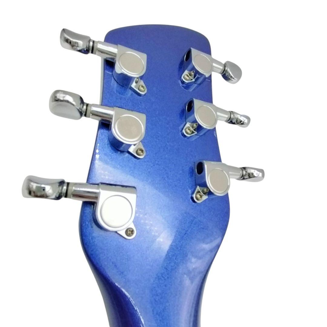 希少レフティ Rickenbackerスタイル エレキギター 青 - メルカリ
