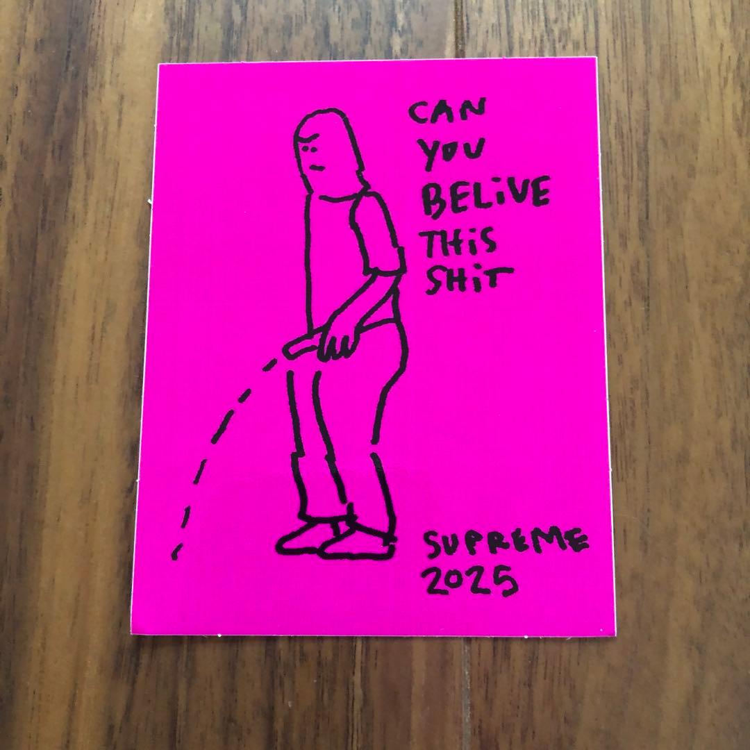 supreme ステッカー マークゴンザレス コラボ GONZ ピンク - メルカリ