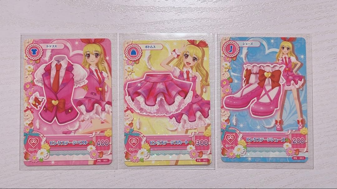 ゆ*迎様 アイカツ 稼働前 ピンクステージコーデ 使用品