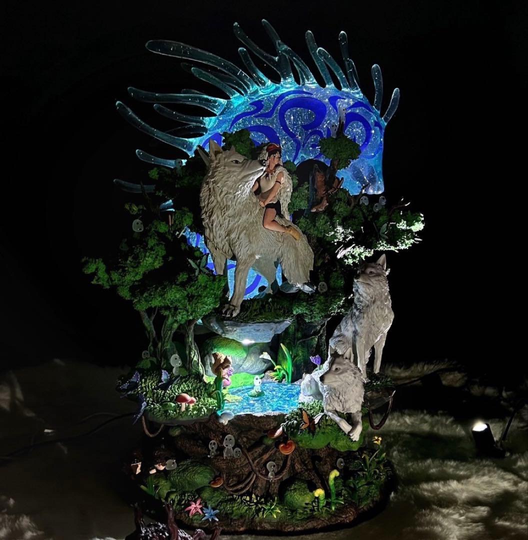 もののけ姫 樹脂フィギュア ガレージキット スタチュー - メルカリ