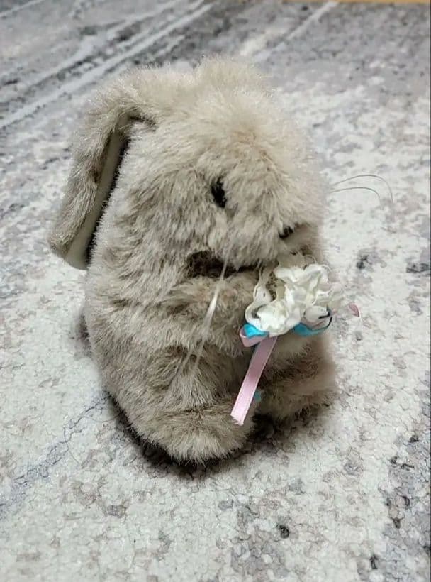 昭和レトロ　希少　うさぎ　ぬいぐるみ　オオイケ　ロップイヤー　KH ヴィンテージ