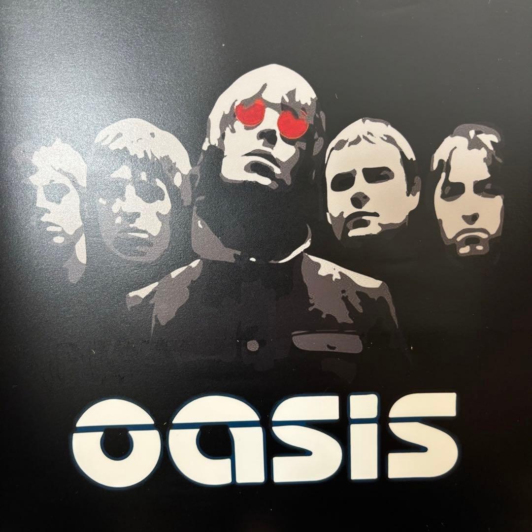 白額付きポスター】oasis オアシス①（新品) - メルカリ
