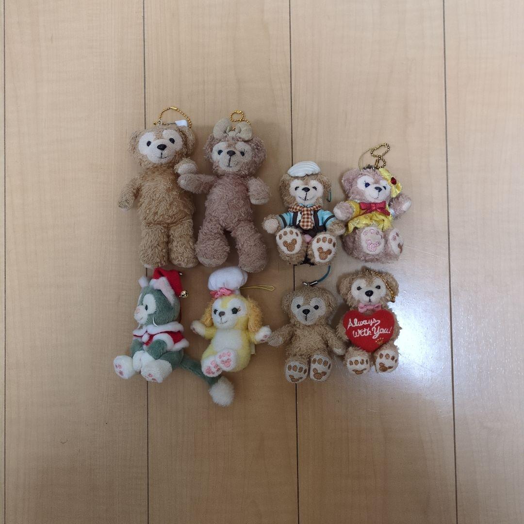 ダッフィー & フレンズ ストラップ付きぬいぐるみ 8体セット - メルカリ