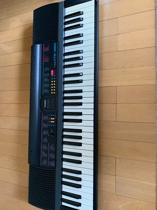CASIO CTK-480 キーボード - メルカリ