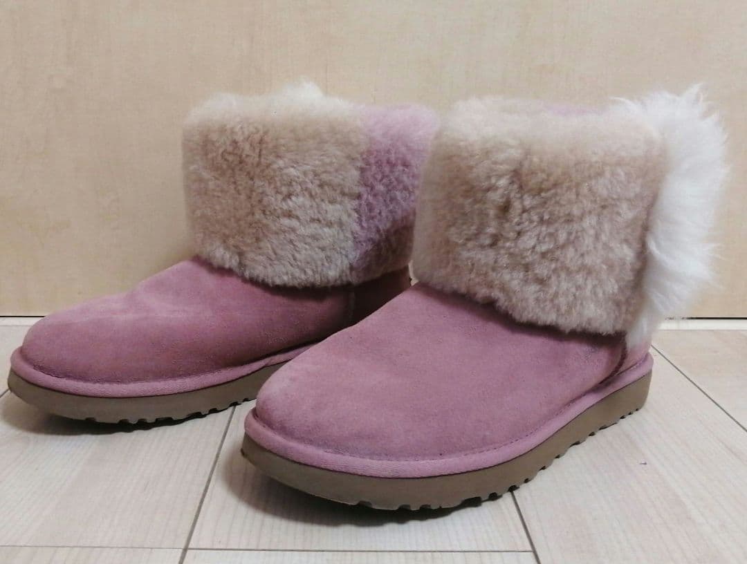 希少 アグ クラシック ミニ ウィスプ ブーツ 25.0cm